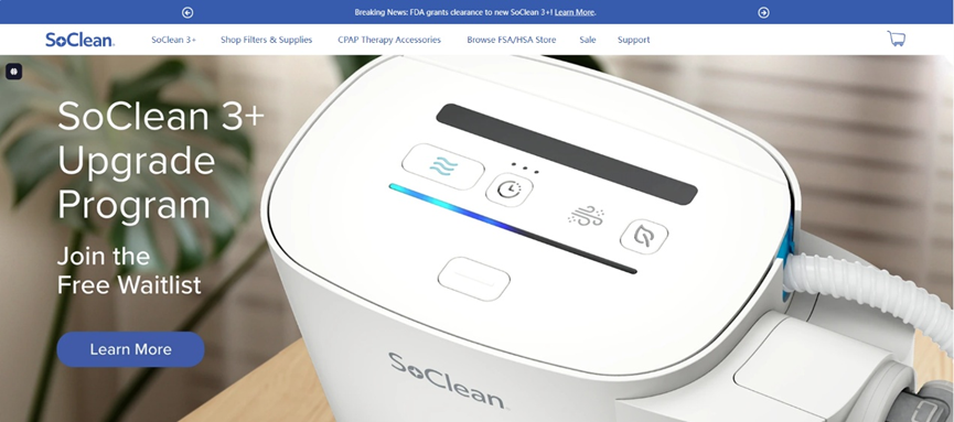 跨境电商卖家需关注的最新商标案件!SoClean, Inc.提起诉讼